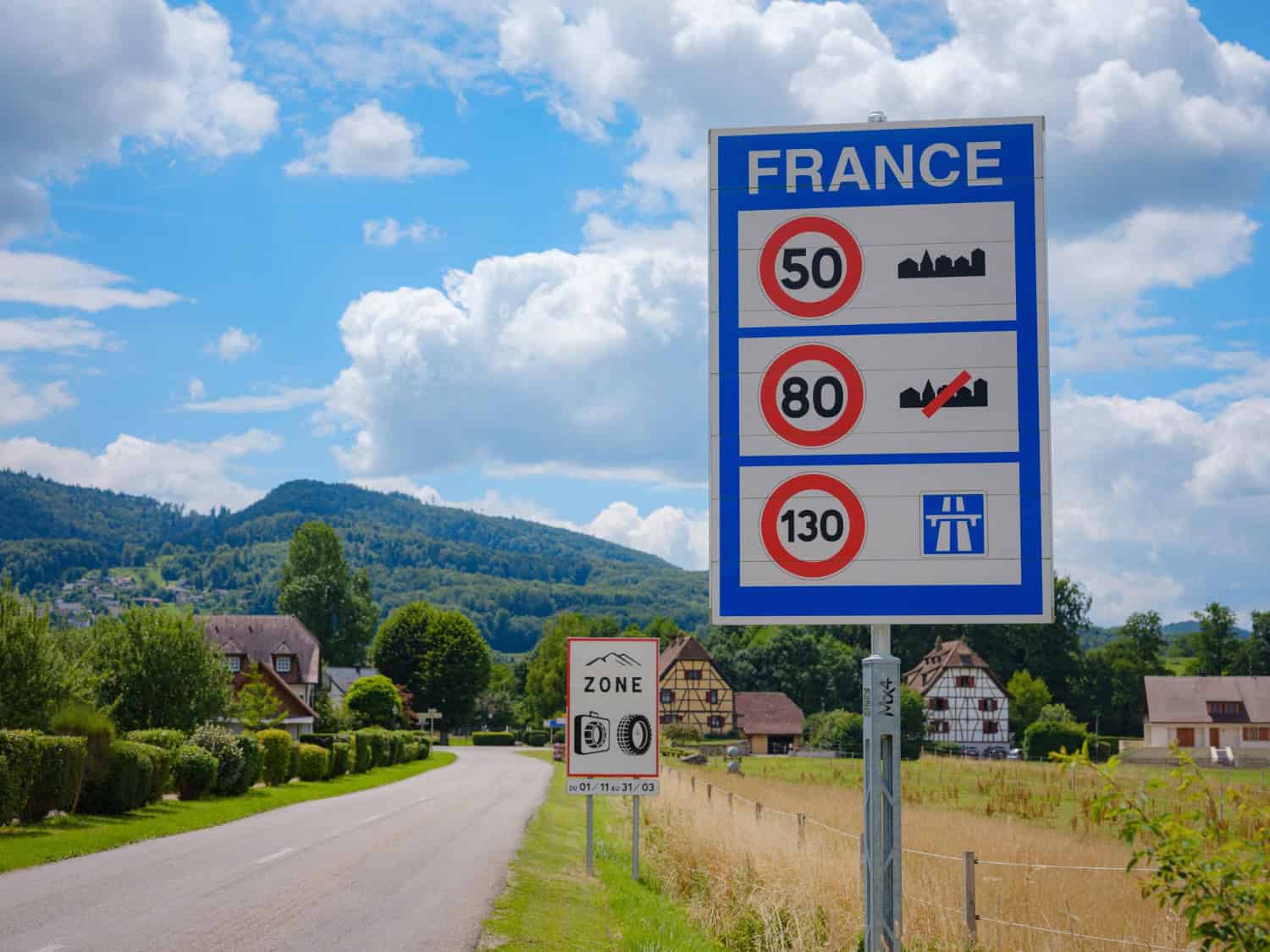 Verkeersregels Frankrijk